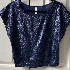 Sequin top